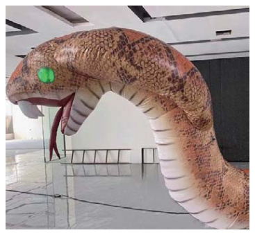 Inflatable Cobra | Custom Inflatable Manufacturer & Supplier | BTCOOPS