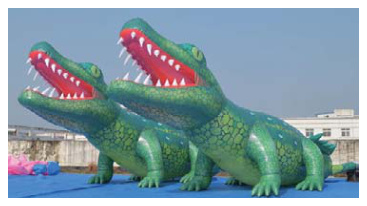 Inflatable Crocodile | Custom Inflatable Manufacturer & Supplier | BTCOOPS