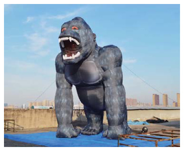 Inflatable Gorilla | Custom Inflatable Manufacturer & Supplier | BTCOOPS