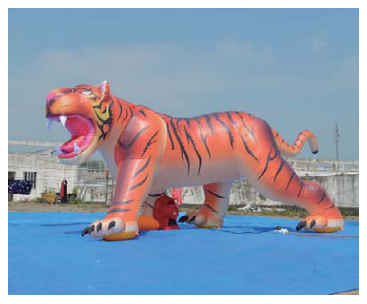 Inflatable Tiger | Custom Inflatable Manufacturer & Supplier | BTCOOPS