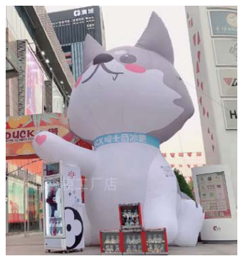 Husky Mascot | Custom Inflatable Manufacturer & Supplier | BTCOOPS