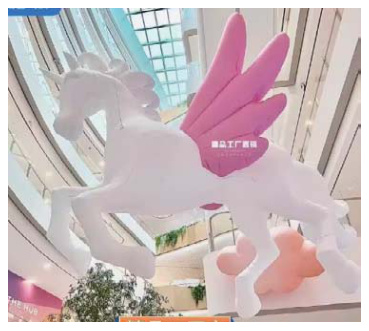 Luminous Unicorn Mascot | Custom Inflatable Manufacturer & Supplier | BTCOOPS