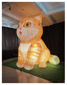 Orange Cat Mascot | Custom Inflatable Manufacturer & Supplier | BTCOOPS