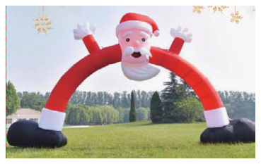 Inflatable Christmas Arch | Custom Inflatable Manufacturer & Supplier | BTCOOPS