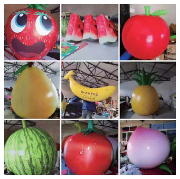 Inflatable Fruit Display | Custom Inflatable Manufacturer & Supplier | BTCOOPS