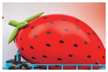 Inflatable Strawberry | Custom Inflatable Manufacturer & Supplier | BTCOOPS