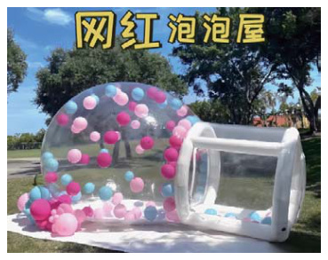 Transparent PVC Bubble House | Custom Inflatable Manufacturer & Supplier | BTCOOPS