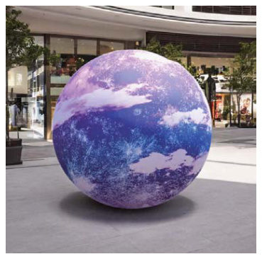 Inflatable Planet Display | Custom Inflatable Manufacturer & Supplier | BTCOOPS