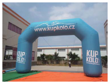 Inflatable Sports Airplane | Custom Inflatable Manufacturer & Supplier | BTCOOPS