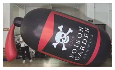 Inflatable Poison Bottle Prop | Custom Inflatable Manufacturer & Supplier | BTCOOPS