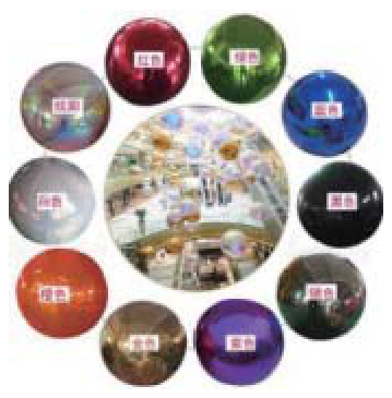 Single-Color Mirror Balloon | Custom Inflatable Manufacturer & Supplier | BTCOOPS
