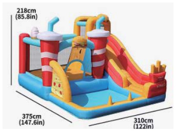 Mermaid, Pirate & Princess Bounce Houses | Kids Inflatable Bounce Houses | HAFE-9,图片278.png