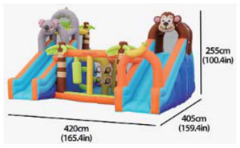 Seasonal, Space & Adventure Bounce Houses | Kids Inflatable Bounce Houses | HAFE-7,图片289.png