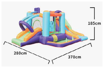 Circus, Shark & Water Slide Bounce Houses | Kids Inflatable Bounce Houses | HAFE-6,图片300.png