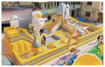 Aircraft Theme Inflatable Castle Park | Custom Leisure Inflatables | HAFE-1,图片309.png