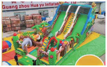Color Theme Inflatable Castle | Custom Leisure Inflatables | HAFE-2,图片326.png