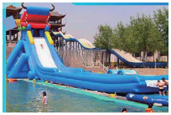 Dragon Head Slide Combination | Custom Leisure Inflatables | HAFE