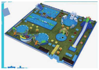 Inflatable Water Park System | Custom Leisure Inflatables | HAFE-3,图片334.png