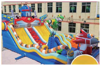 Mechanical Theme Inflatable Castle | Custom Leisure Inflatables | HAFE-1,图片345.png