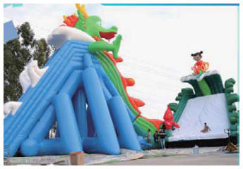 Nezha Theme Inflatable Combination | Custom Leisure Inflatables | HAFE