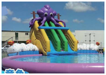 Octopus Paradise Inflatable Combination | Custom Leisure Inflatables | HAFE
