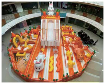 Rabbit Theme Inflatable Castle Park | Custom Leisure Inflatables | HAFE-1,图片355.png
