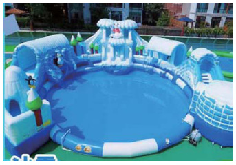 Snow & Ice Kingdom Inflatable Castle | Custom Leisure Inflatables | HAFE-1,图片358.png