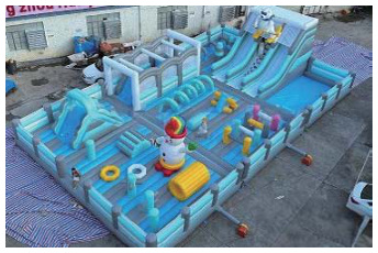 Snow & Ice Kingdom Inflatable Castle | Custom Leisure Inflatables | HAFE-3,图片357.png
