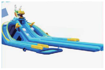 Three-Faucet Inflatable Combination | Custom Leisure Inflatables | HAFE