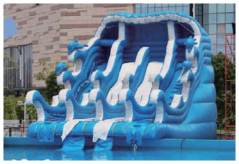 Wave Slide Inflatable Combination | Custom Leisure Inflatables | HAFE
