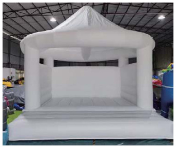 White Wedding Trampoline | Custom Leisure Inflatables | HAFE-2,图片374.png