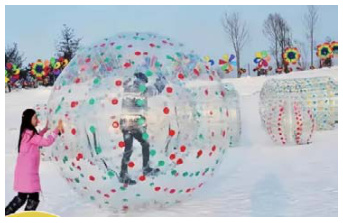 Transparent Zorb Ball | Custom Leisure Inflatables | HAFE
